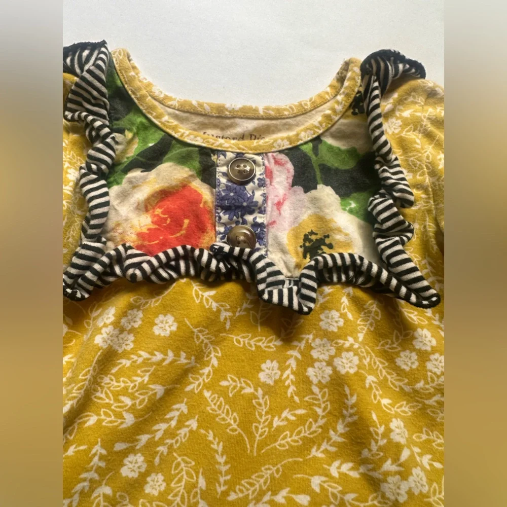 Mustard Pie Yellow Floral Matching Set